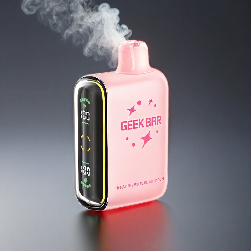 Geek Bar Pulse 15000 Puffs Norge Engros – 16ML E-væske, 5% Nikotin, 650 mAh Batteri, USB Type-C, Justerbar Luftstrøm