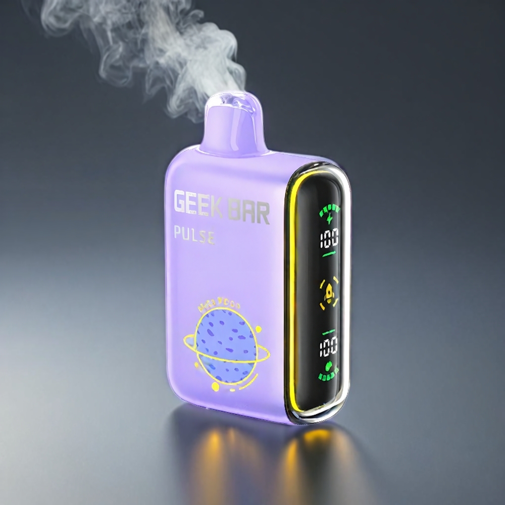 Geek Bar Pulse 15000 Puffs Norge Engros – 16ML E-væske, 5% Nikotin, 650 mAh Batteri, USB Type-C Lading