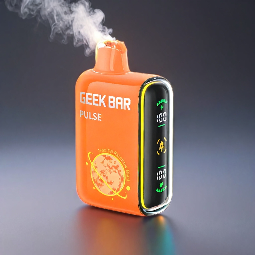Geek Bar Pulse 15000 Puffs Norge Engros – 16ML E-væske, 5% Nikotin, 650 mAh Batteri, USB Type-C Lading