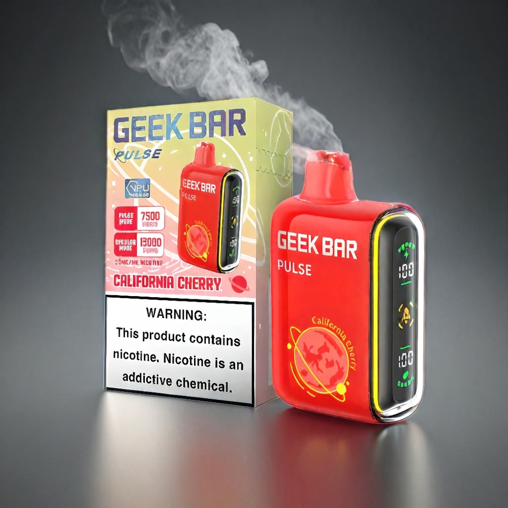 Geek Bar Pulse 15000 Puffs Norge Engros – 16ML E-væske, 5% Nikotin, 650 mAh Batteri, USB Type-C Lading