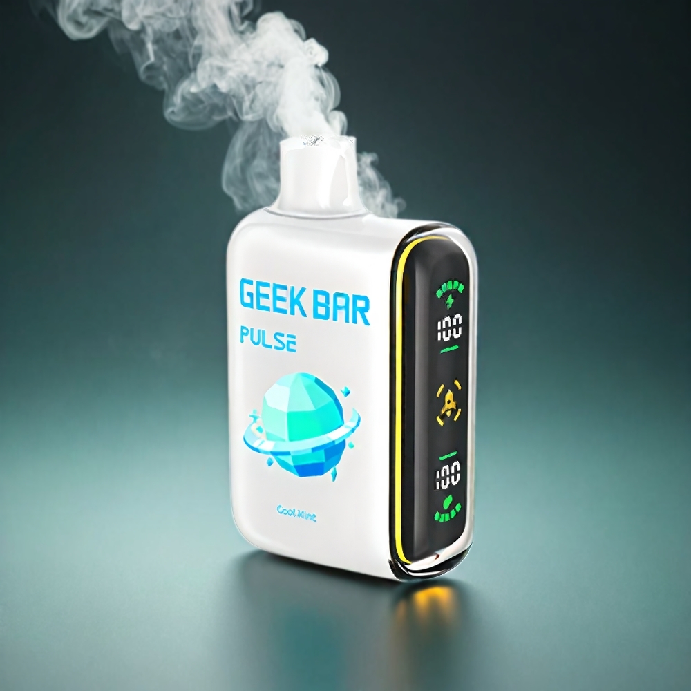 Geek Bar Pulse 15000 Puffs Norge Engros – 16ML E-væske, 5% Nikotin, 650 mAh Batteri, USB Type-C Lading