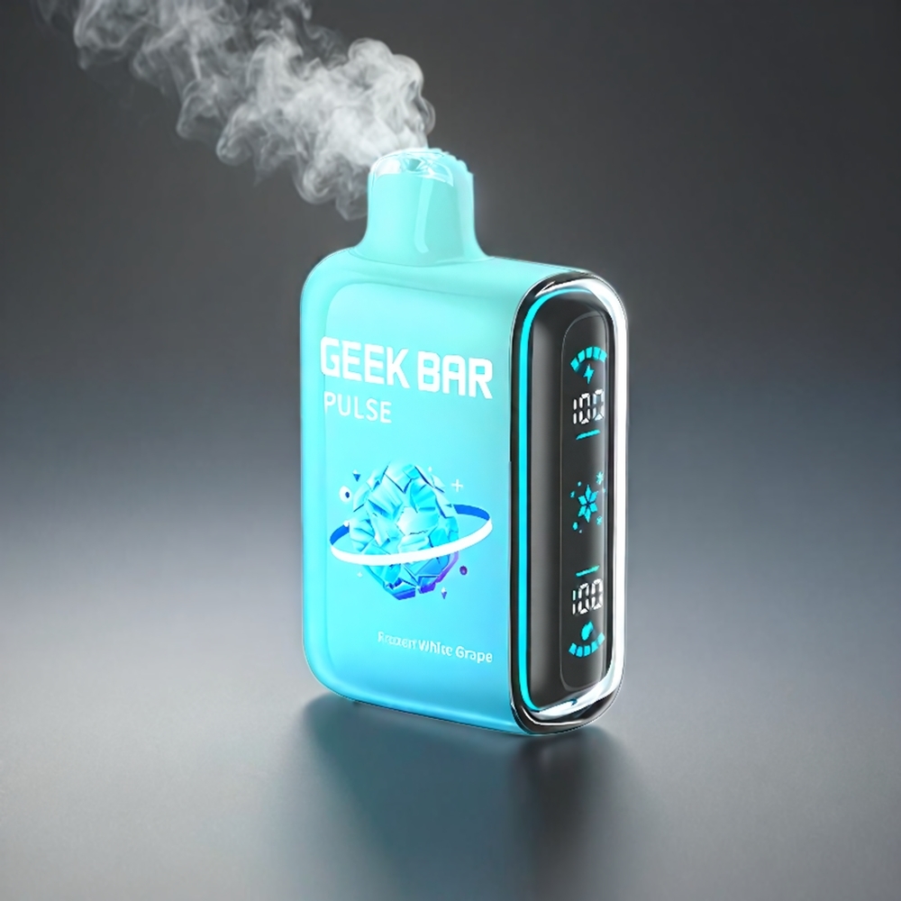 Geek Bar Pulse 15000 Puffs Norge Engros – 16ML E-væske, 5% Nikotin, Justerbar Luftstrøm, 650 mAh Batteri, USB Type-C