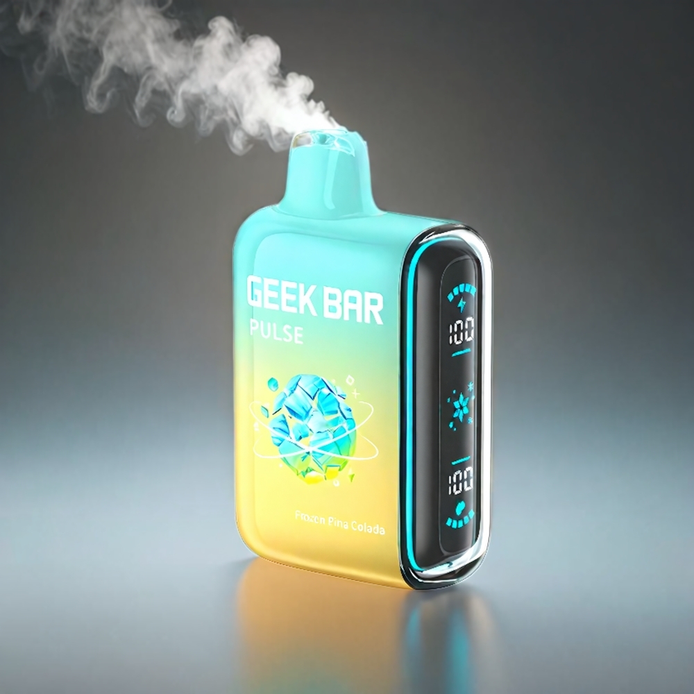 Geek Bar Pulse 15000 Puffs Norge Engros – 16ML E-væske, 5% Nikotin, Justerbar Luftstrøm, 650 mAh Batteri, USB Type-C
