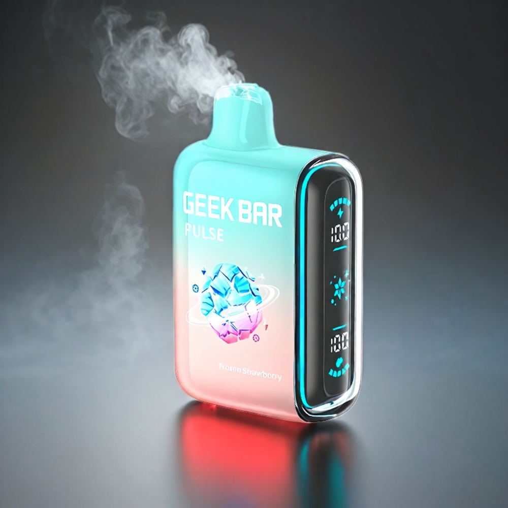 Geek Bar Pulse 15000 Puffs Norge Engros – 16ML E-væske, 5% Nikotin, Justerbar Luftstrøm, 650 mAh Batteri, USB Type-C