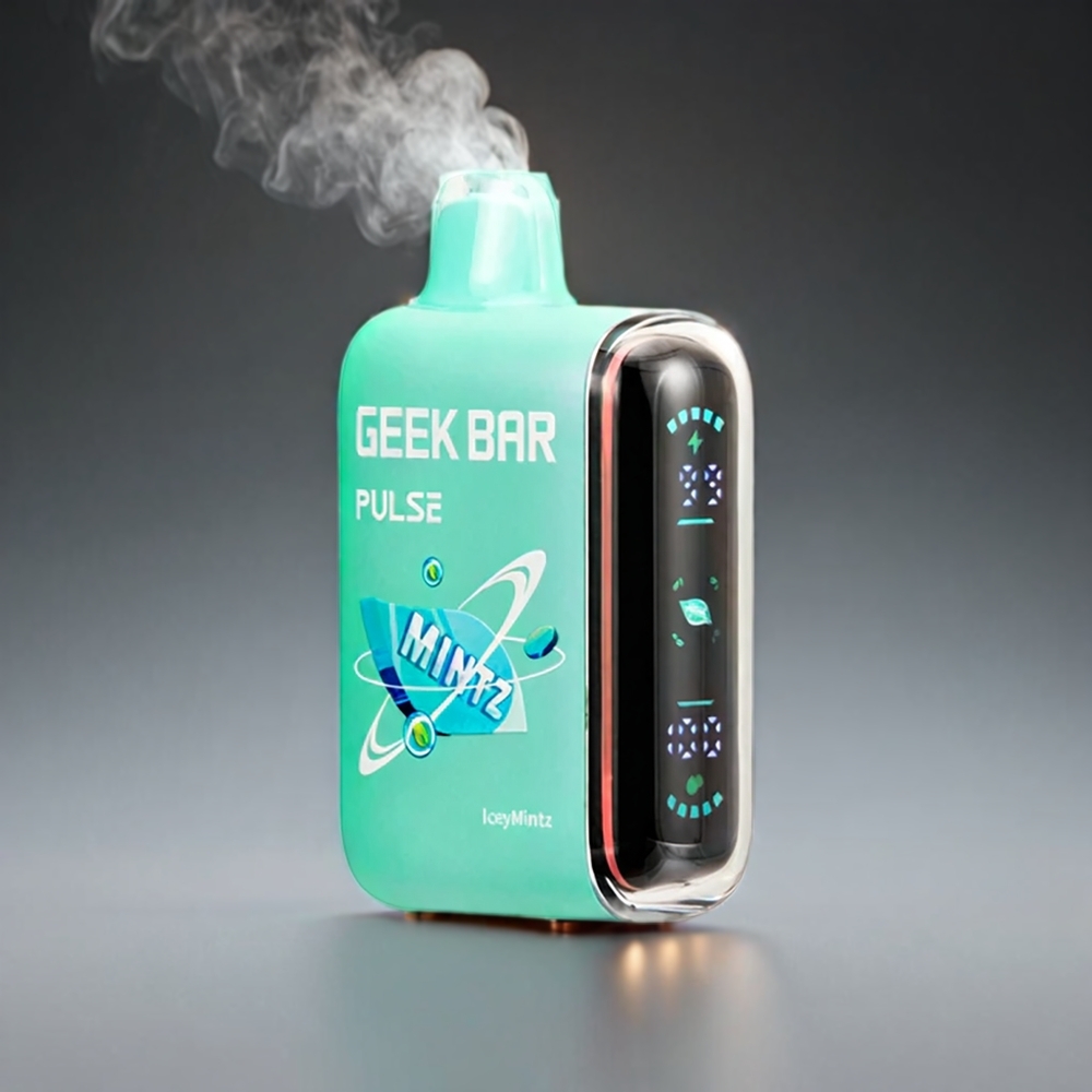 Geek Bar Pulse 15000 Puffs Norge Engros med 16ML E-væske, 5% Nikotin og Justerbar Luftstrøm