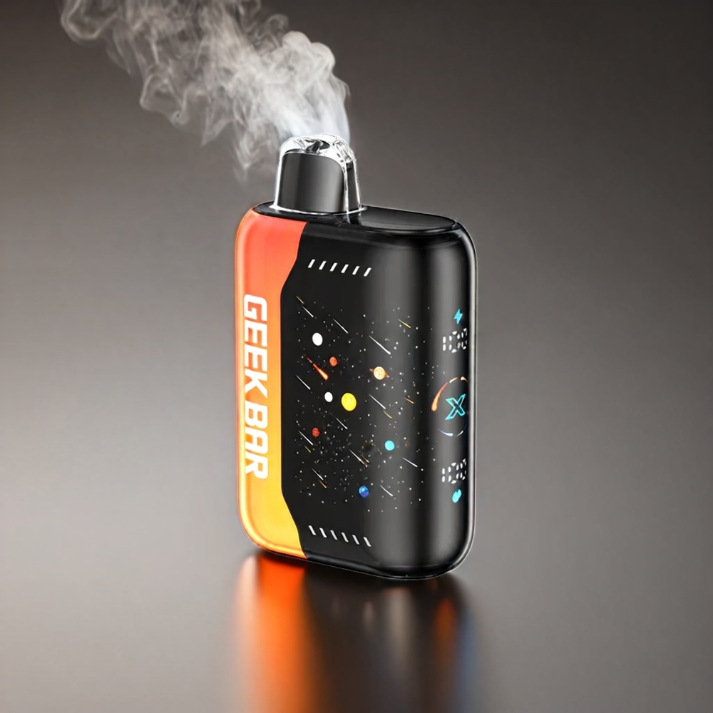 Geek Bar Pulse X 25000 Puffs Norge Engros – 18mL Pre-filled E-Liquid, 5% Nikotin, USB Type-C Lading, 3D Skjerm, Dual Mesh Coil