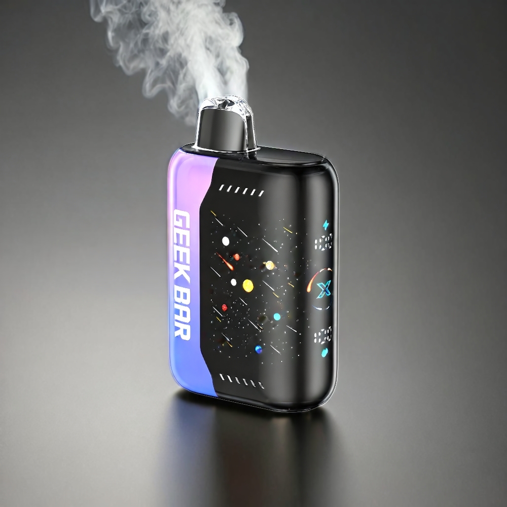 Geek Bar Pulse X 25000 Puffs Norge Engros – 18mL Pre-filled E-Liquid, 5% Nikotin, USB Type-C Lading, 3D Skjerm, Dual Mesh Coil