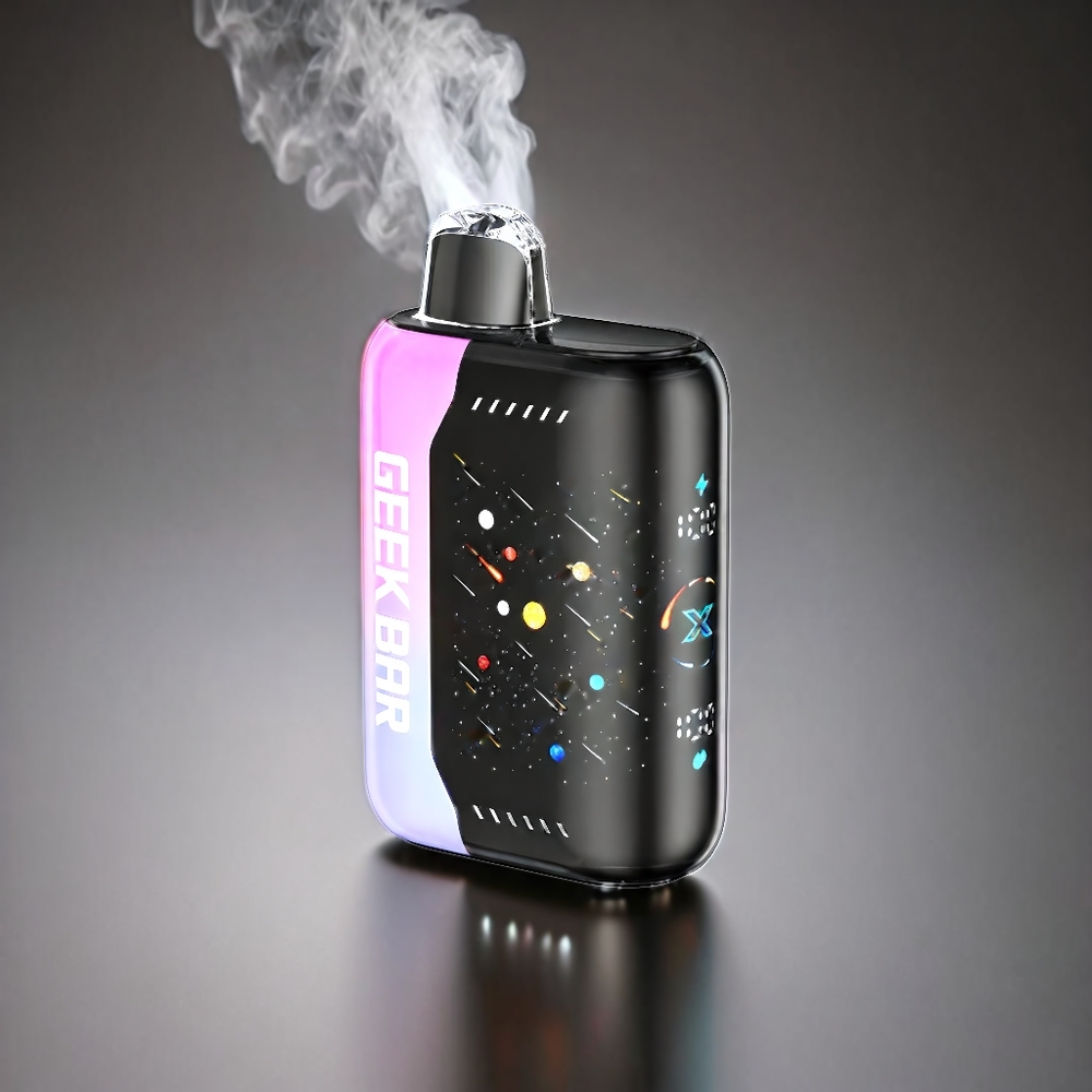 Geek Bar Pulse X 25000 Puffs Norge Engros – 18mL Pre-filled E-Liquid, 5% Nikotin, USB Type-C Lading, 3D Skjerm, Dual Mesh Coil