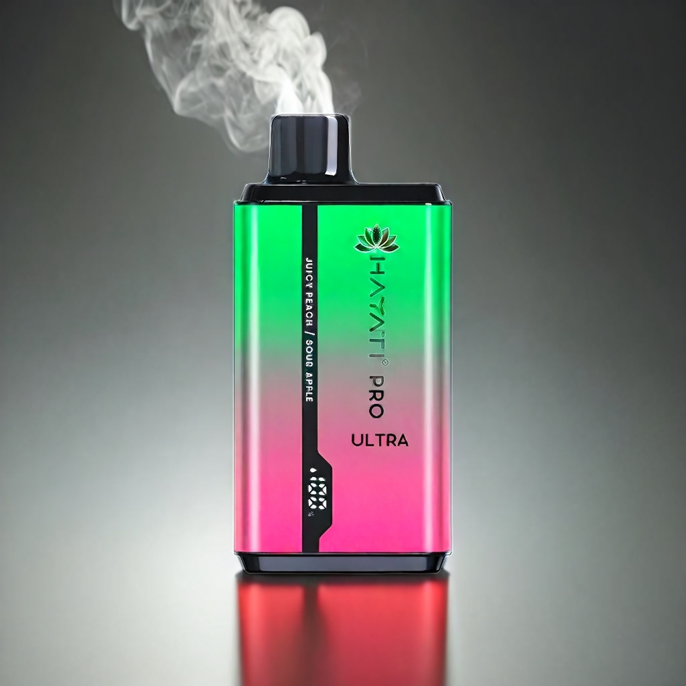 Hayati Pro Ultra 15000 Puffs Norge Engros – 850mAh Batteri, 12ml E-Væske, 2% Nikotin, Vannmelon Kiwi Pasjonsfrukt