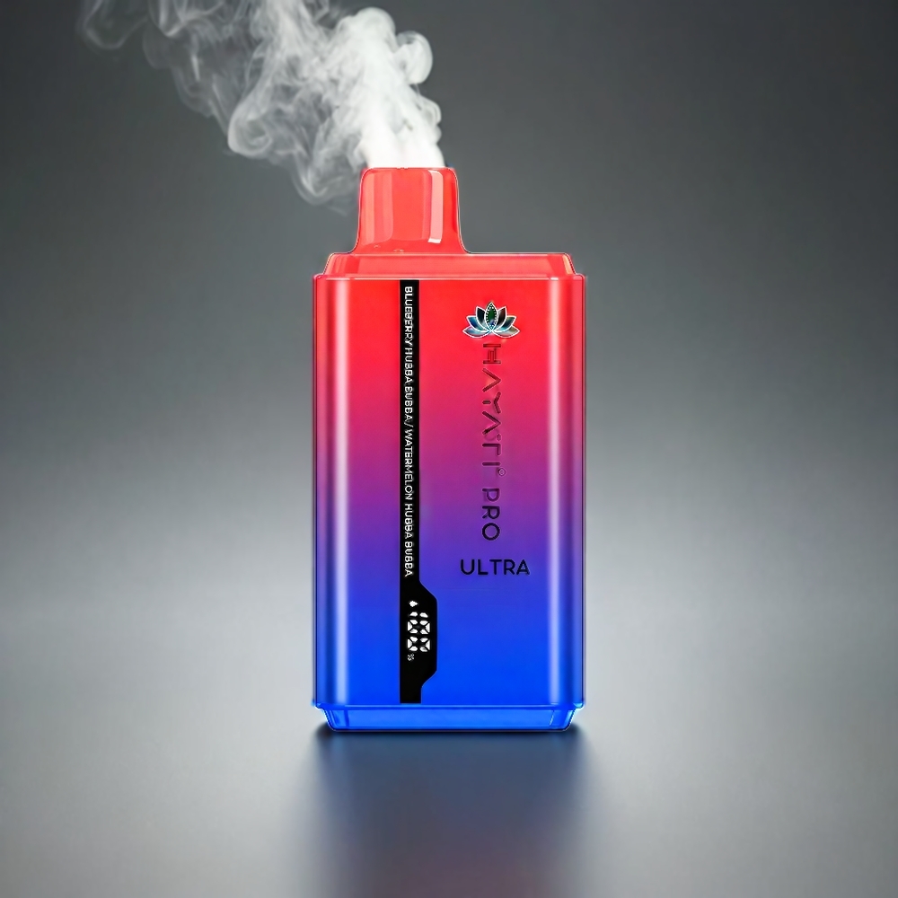 Hayati Pro Ultra 15000 Puffs Norge Engros – Blåbær Hubba Bubba Vannmelon Hubba Bubba – 850mAh Batteri – 12ml E-Væske – 2% Nikotin – 49 Smaker