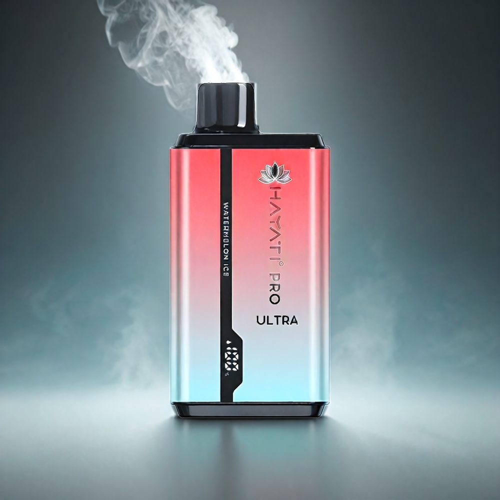 Hayati Pro Ultra 15000 Puffs Norge Engros – Vannmelon Is – 850mAh Batteri, 12ml E-Væske, 2% Nikotin, 49 Smaker