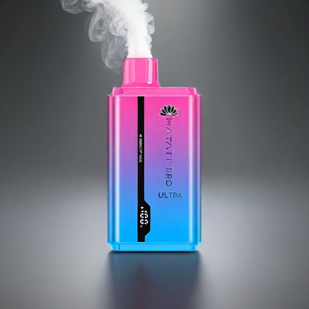 Hayati Pro Ultra 15000 Puffs Norge Engros Vape med 850mAh Batteri, 12ml E-Likvid og 49 Smakstilbud 2% Nikotin