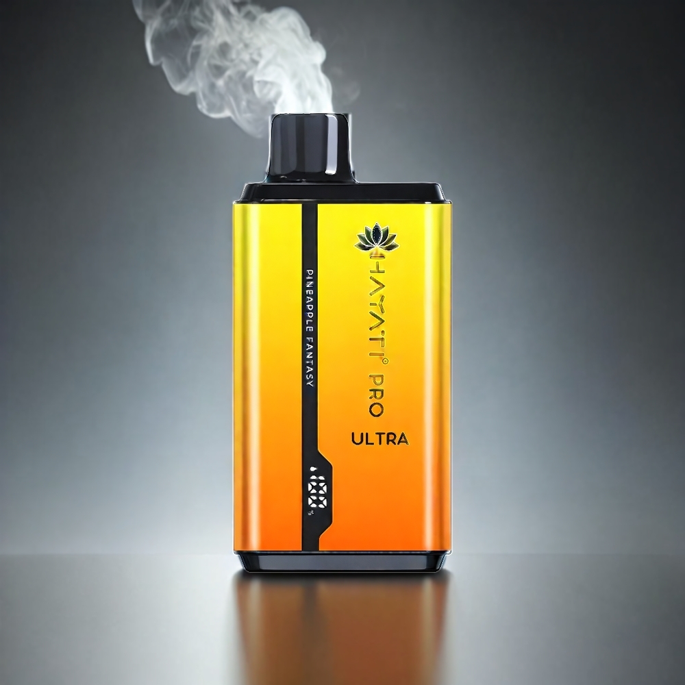 Hayati Pro Ultra 15000 Puffs Norge engros – 12ml E-Liquid, 850mAh, 2% Nikotin, 49 Smaker, Ananasfantasi