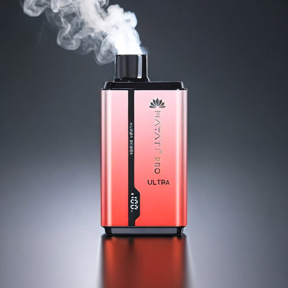 Hayati Pro Ultra 15000 Puffs Norge engros – 850mAh Batteri, 12ml E-Likvid, 2% Nikotin, 49 Smaker Hubba Bubba