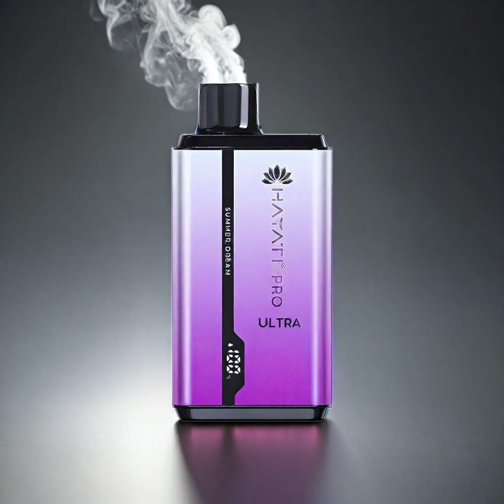 Hayati Pro Ultra 15000 Puffs Norge engros – 850mAh Batteri, 12ml E-væske, 2% Nikotin, Sommerdrøm