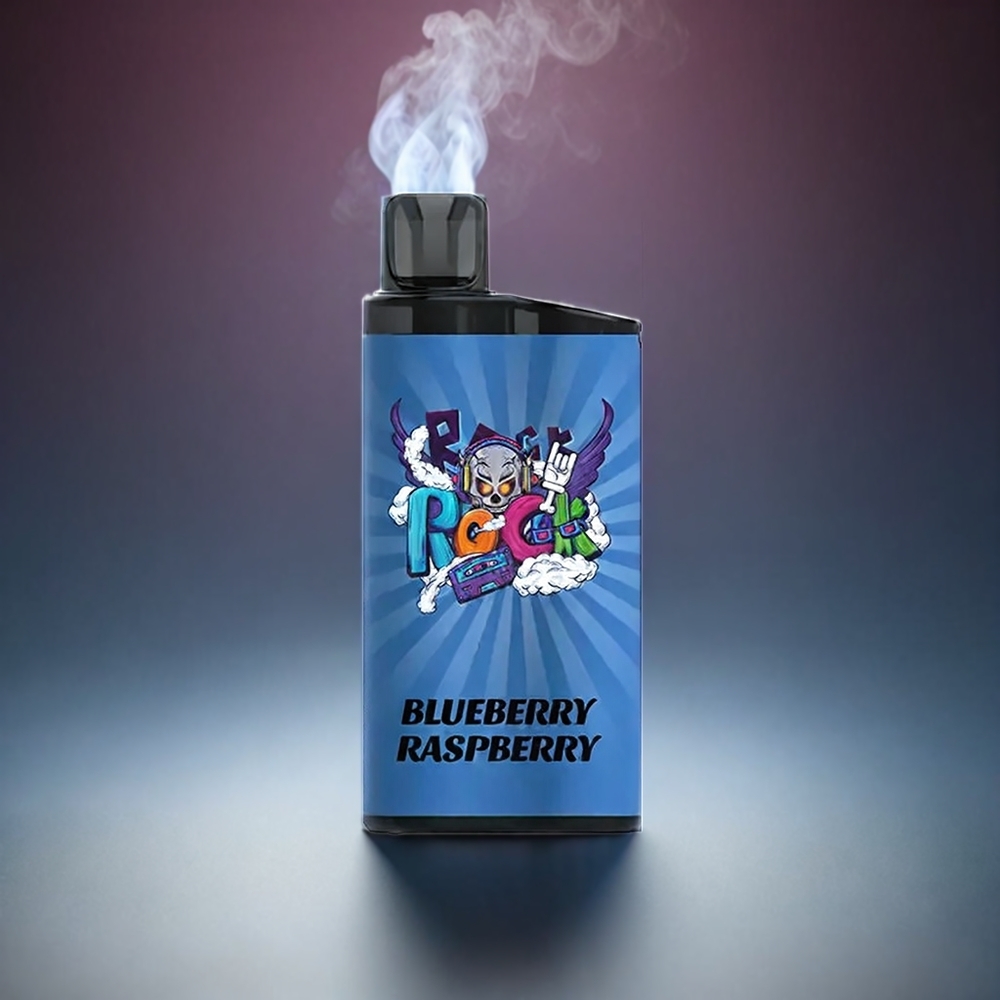 Iget Bar 3500 Puffs Norge Engros Vape Blåbær Bringebær – 1400 mAh, 1.2 Ohm Mesh Coil, 78g