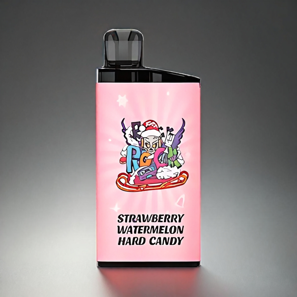 Iget Bar 3500 Puffs Norge Engros Vape Jordbær Vannmelon Hard Candy – 1400 mAh, 1.2 Ohm Mesh Coil, PC+ALU
