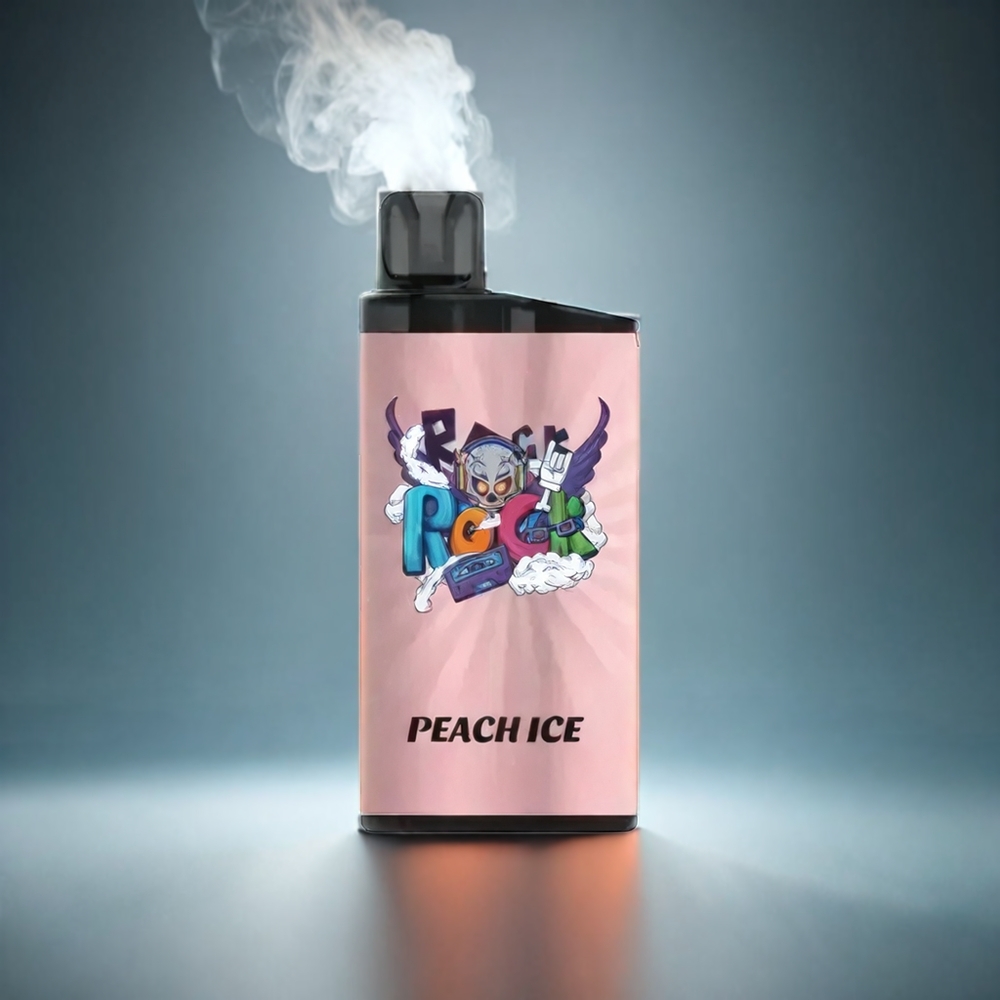 Iget Bar 3500 Puffs Peach Is Norge Engros – 1400 mAh, 1.2 Ohm Mesh Coil, PC+ALU