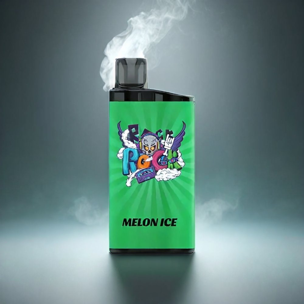 Iget Bar 3500 Puffs Vape Melon Is Norge Engros – 1400 mAh, 1.2 Ohm Mesh Coil, 78g