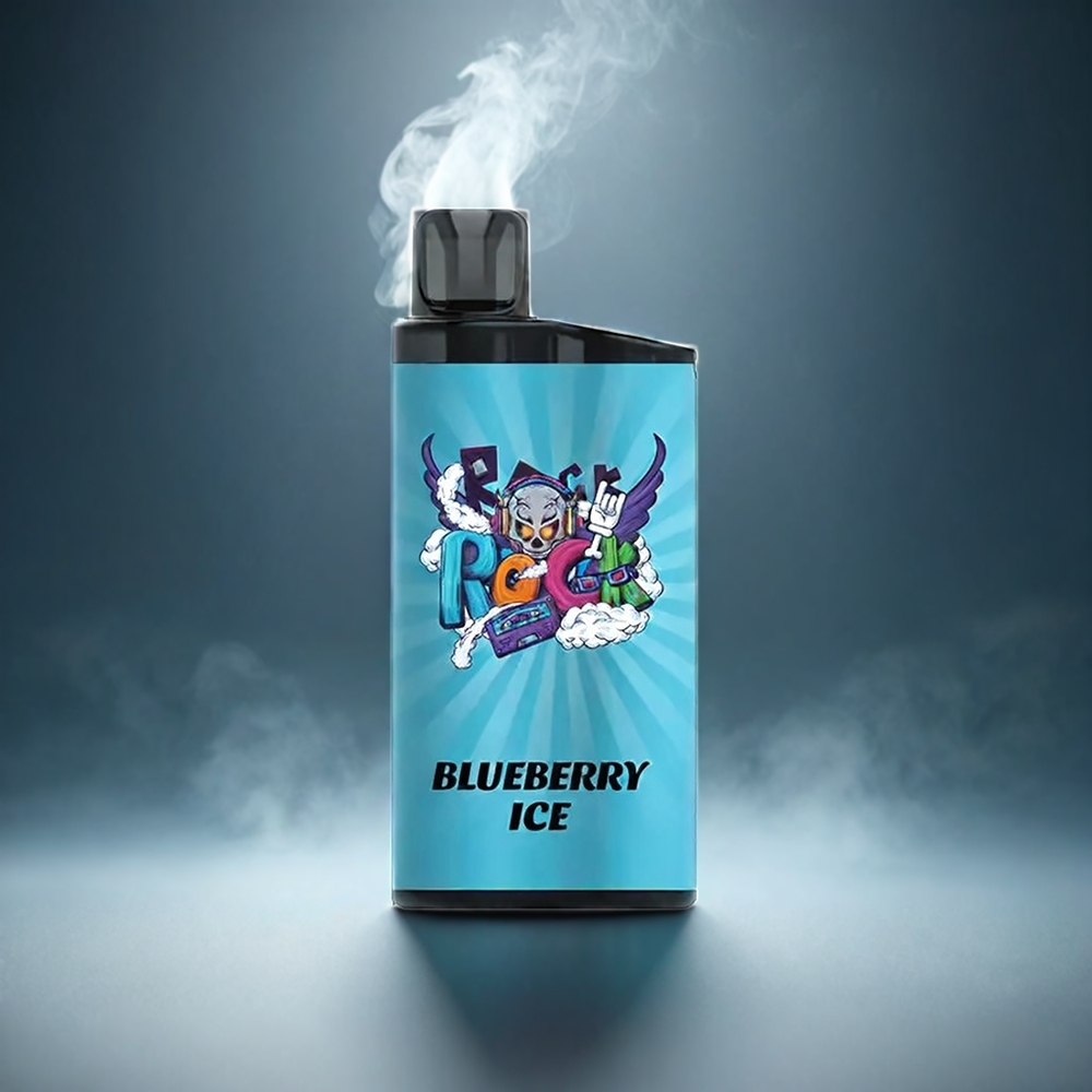Iget Bar Norge engros 3500 Puffs Blåbær Is Vape – 1.2 Ohm Mesh Coil, 1400 mAh, 41.3x21.3x94.5mm