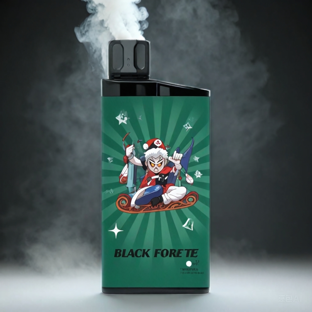 Norge engros Iget Bar 3500 Puffs Svart Skog med 1400 mAh batteri og 1.2 Ohm Mesh Coil