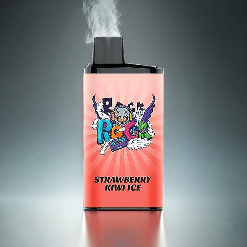 Iget Bar Pro 10000 Puffs Vape Jordbær Kiwi Is Norge Engros – 2000 mAh, 1,2 Ohm Mesh Coil, 93 g
