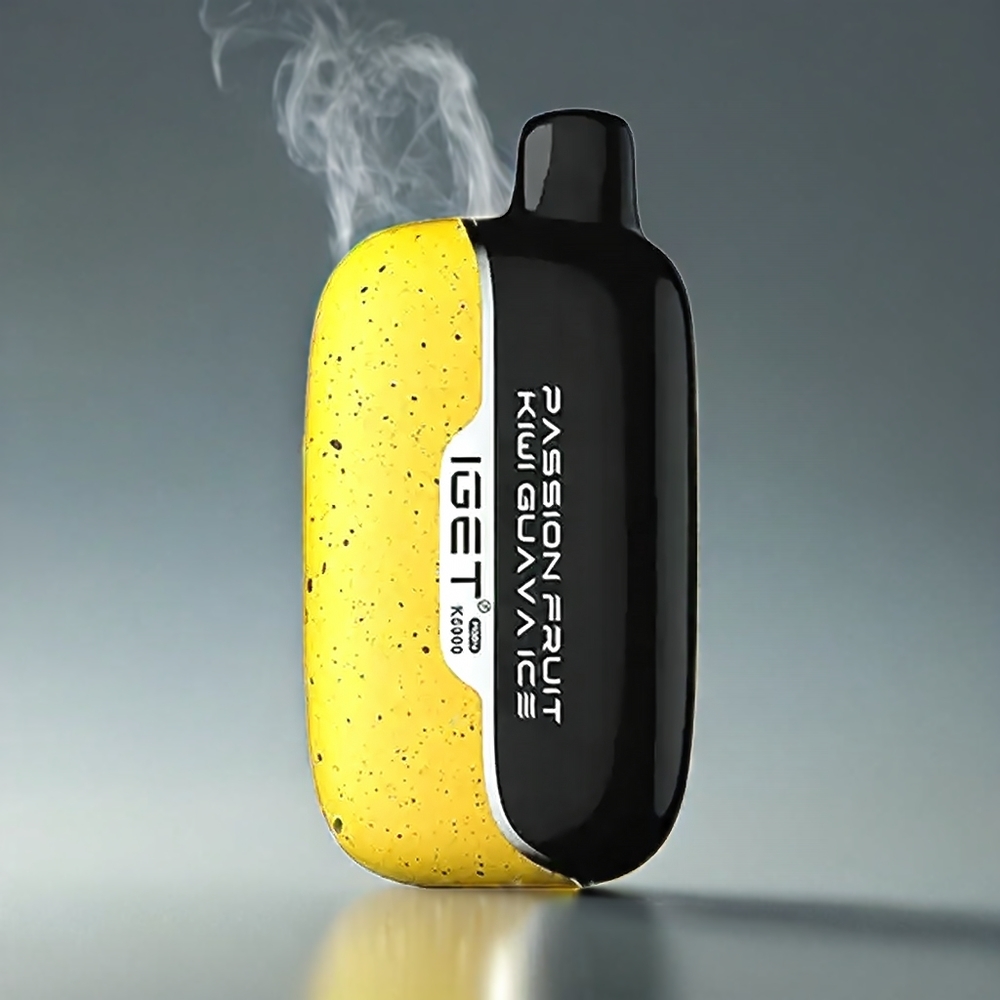 Iget Moon K5000 Puffs Norge Engros – Passionfrukt, Kiwi, Guava Is – 5000 Puffer, 81.5 g, PC Material, Mesh Coil 1.35 Ohm