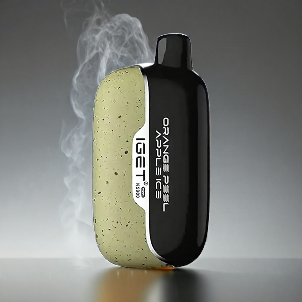 Iget Moon K5000 Puffs Norge Engros Vape Oransjeskall Eple Is – 5000 Puffs, 81.5 g, PC Material