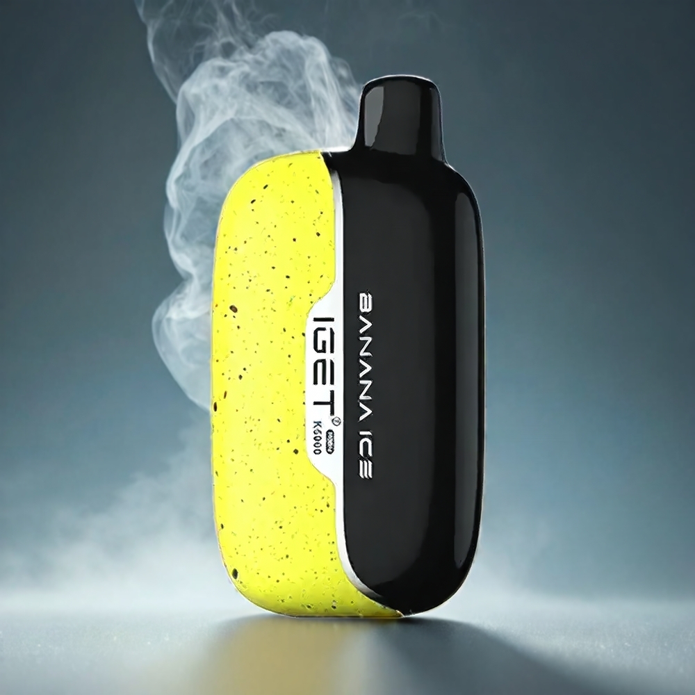 Iget Moon K5000 Puffs Norge engros - Bananis, PC-materiale, 5000 puff, 81.5 g, 49.5x25.3x99.4 mm