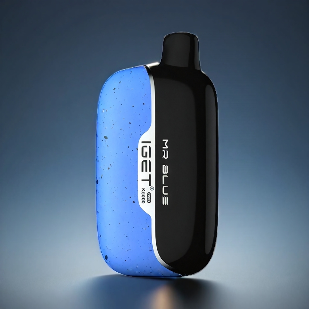 Iget Moon K5000 Puffs Norge engros – Opptil 5000 Puffs – PC Materiale – 81.5 g – Mr Blå