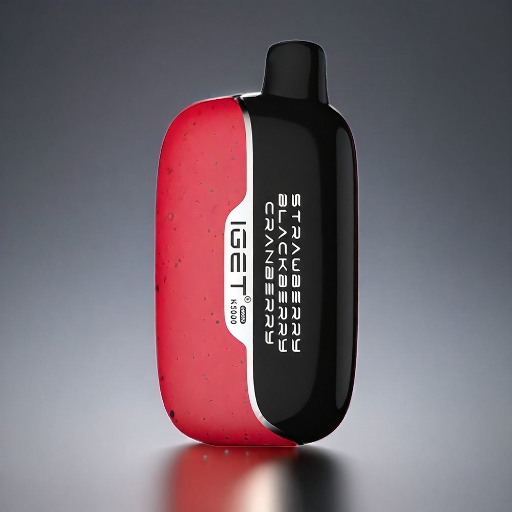 Iget Moon K5000 Puffs Norge engros Vape Jordbær Bjørnebær Tyttebær – 5000 Puffs, 1.35 Ohm Mesh Coil, PC Material, 81.5 g