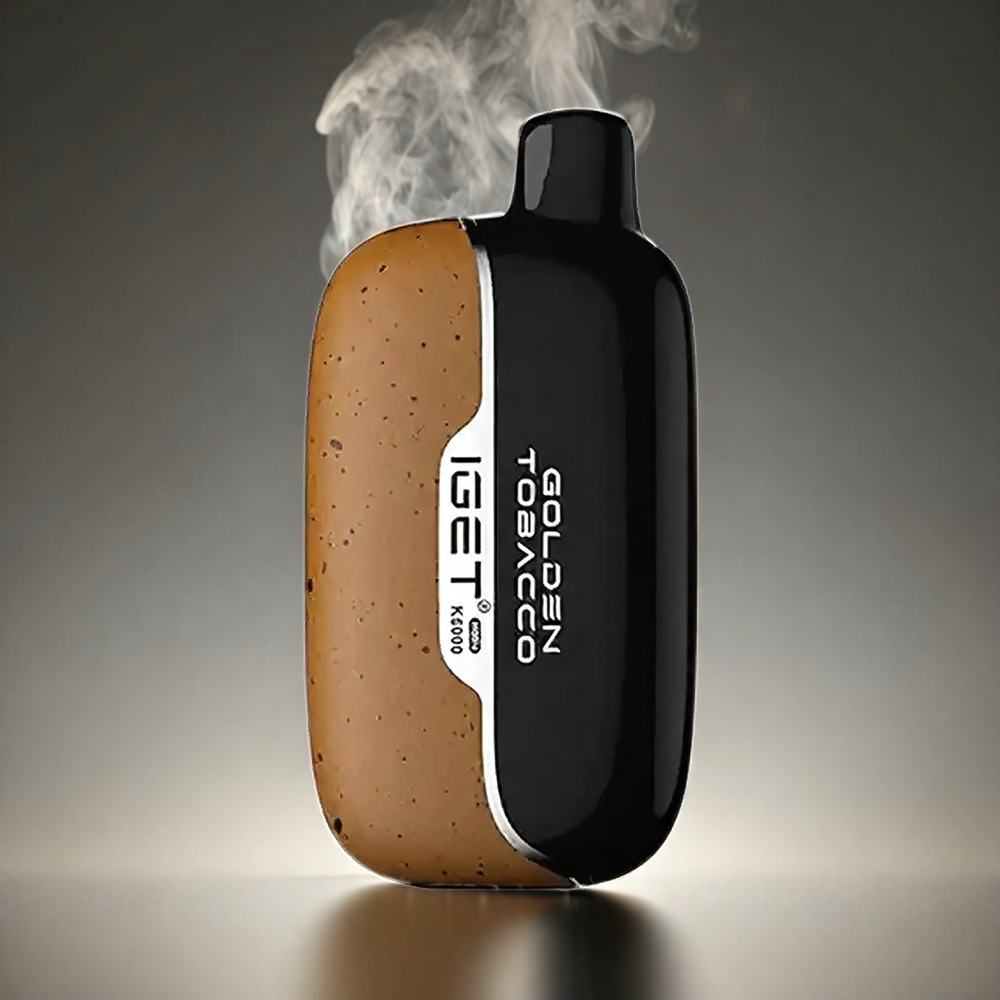 Iget Moon K5000 Puffs Vape Gul Røyk Norge Engros - 5000 Puffs, 81.5 g, 49.5x25.3x99.4 mm, PC Material