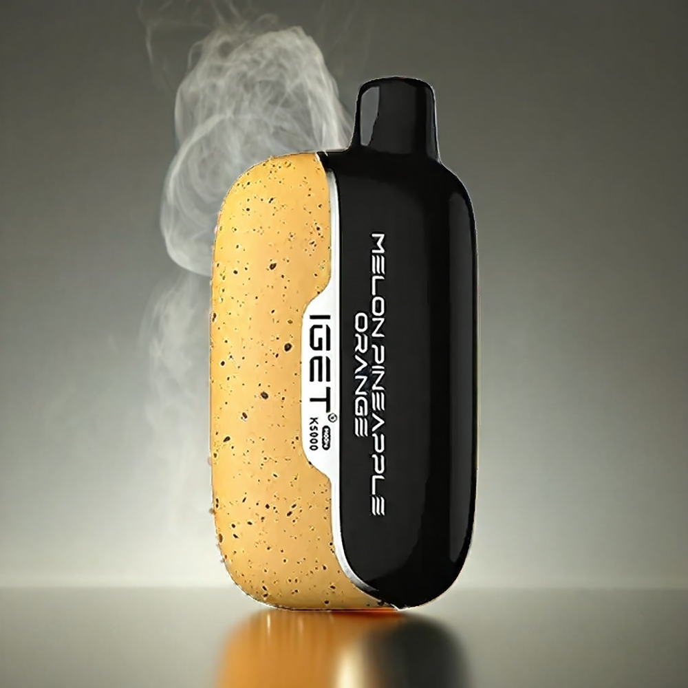 Iget Moon K5000 Puffs Vape Melon Ananas Appelsin Norge Engros – 5000 Puffs, 81.5 g, 49.5x25.3x99.4 mm