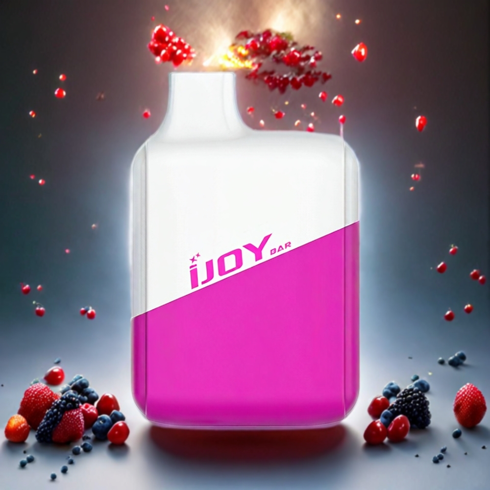 IJOY Bar 600 Puffs Engangs Vape Norge Engros – 500mAh Batteri, 2ml/4ml E-væske, Blandede Bær