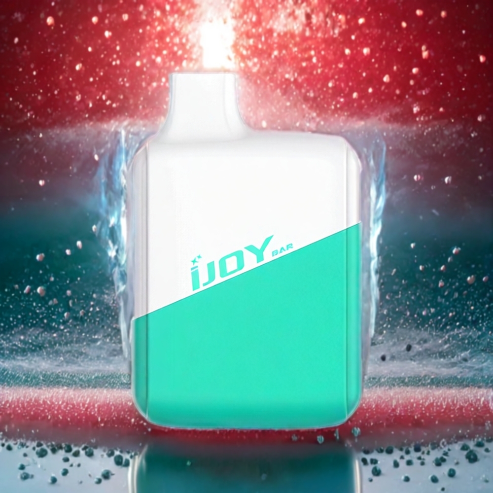 IJOY Bar 600 Puffs Engangs Vape Norge Engros – Bubblemunn Is 2ml/4ml, 500mAh, 1.2 Ohm Mesh Coil
