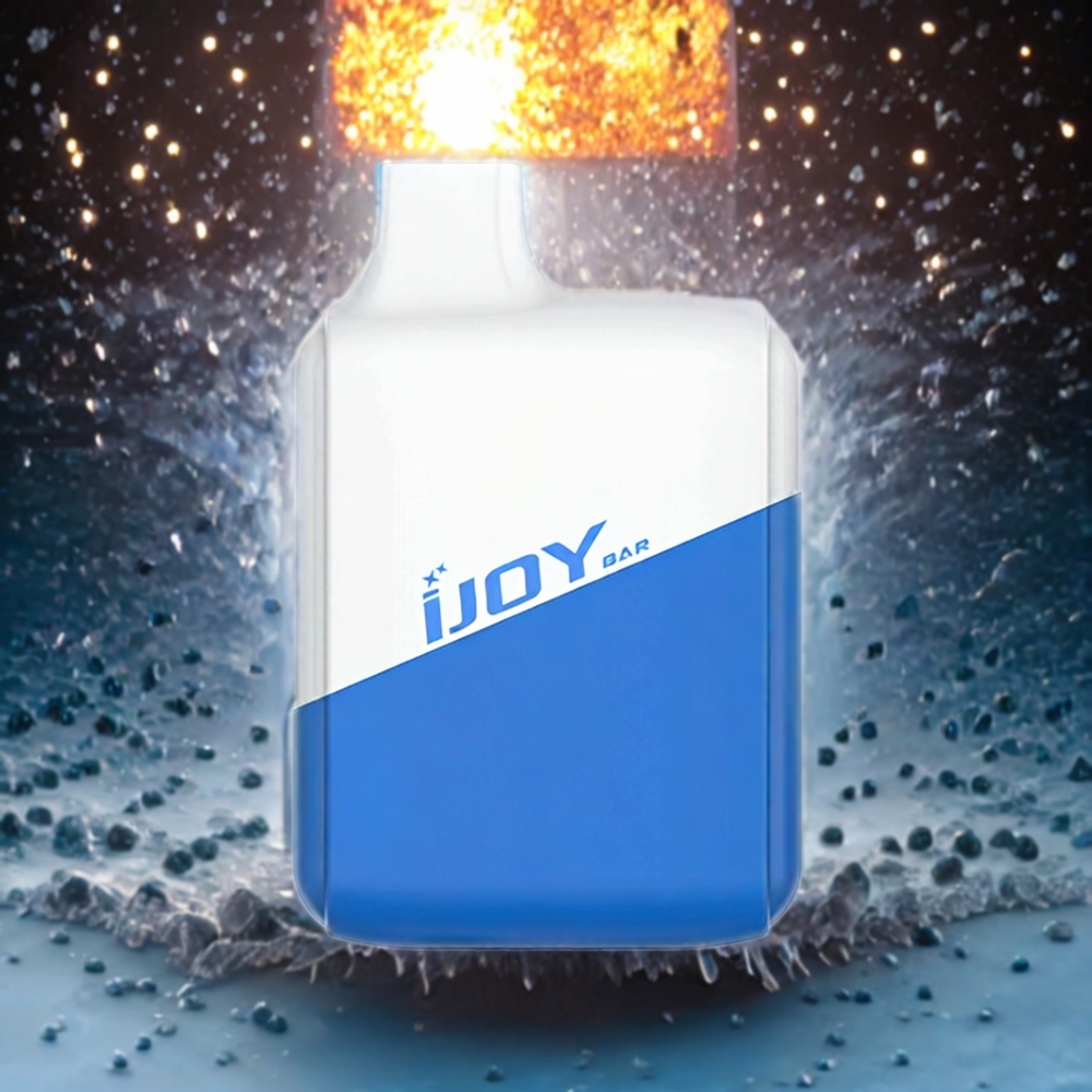 IJOY Bar 600 Puffs Engangs vape Norge Engros Blå Bringebær Is – 500mAh, 1.2 Ohm Mesh Coil, 2ml/4ml