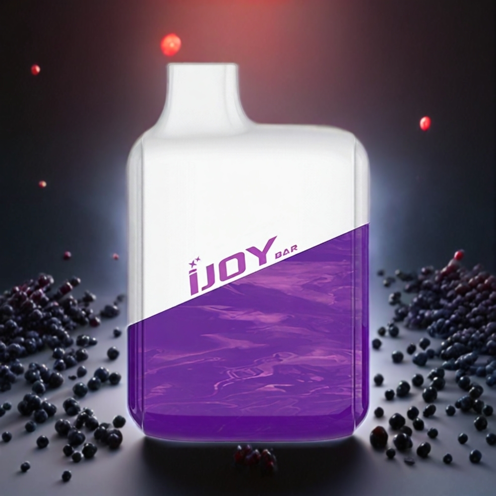 IJOY Bar 600 Puffs Engangs vape Svartsolbær Drupe Norge Engros – 2ml/4ml, 500mAh, 1.2 Ohm Mesh Coil