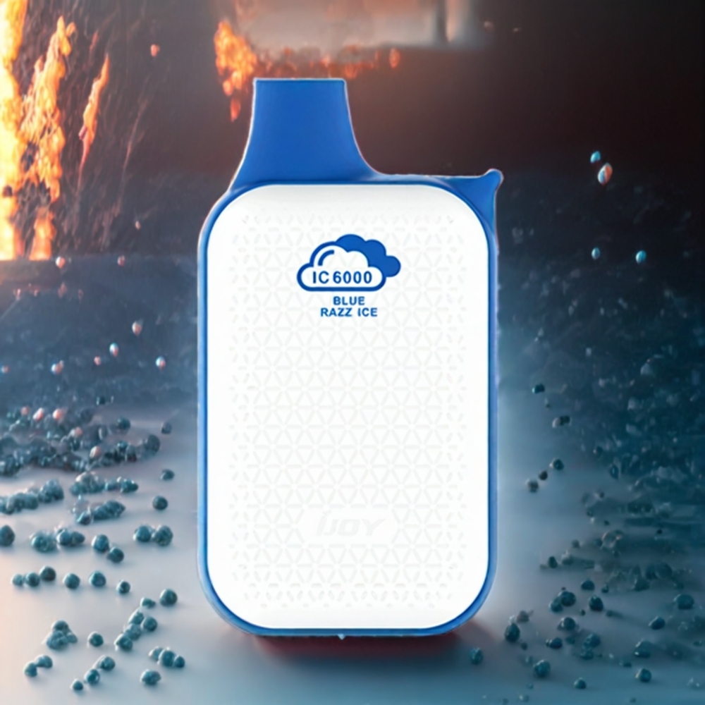 IJOY Bar IC6000 Norge Engros Engangs vape Blå Bringebær Is – 6000 Puff, 15ml, 600mAh, Type-C