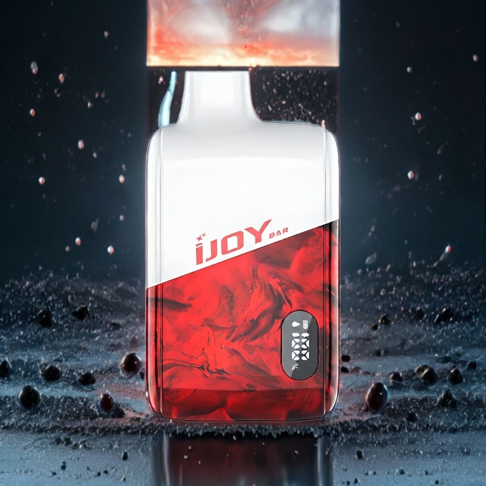 IJOY Bar IC8000 Engangs vape Black Dragon Is Norge Engros – 8000 Puff, 18ml, 5% Nikotin, Type-C Lading