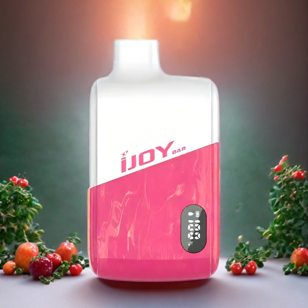 IJOY Bar IC8000 Norge Engros Engangs vape 8000 Puffs 18ml Pomelon Peach Grape 5% Nikotin Type-C Lading