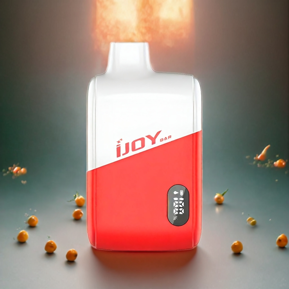 IJOY Bar IC8000 Norge Engros Engangs vape Fersken Sitron – 8000 Puff, 18ml, 5% Nikotin, Type-C Lading