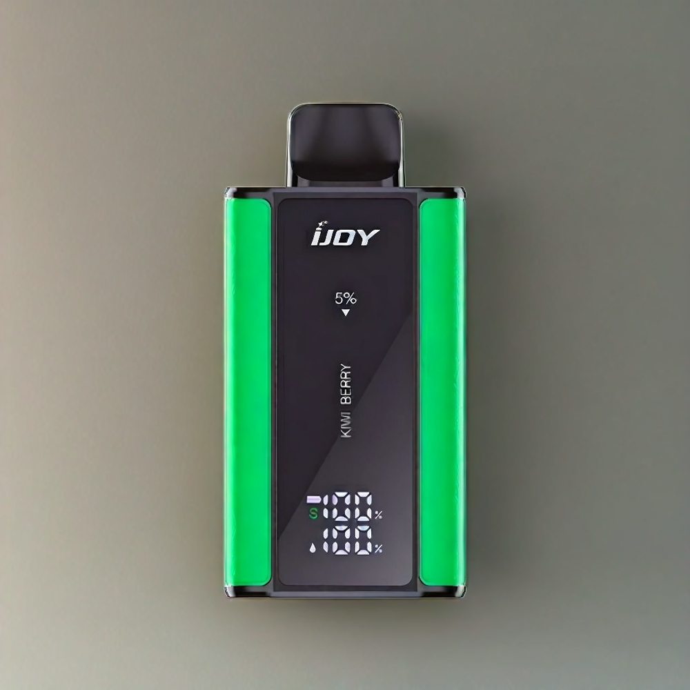 IJOY Captain 10000 Puffs Engangs vape Norge Engros - Kiwi Bær (18ml, 5% Nikotin, 650mAh, Type-C Lading)