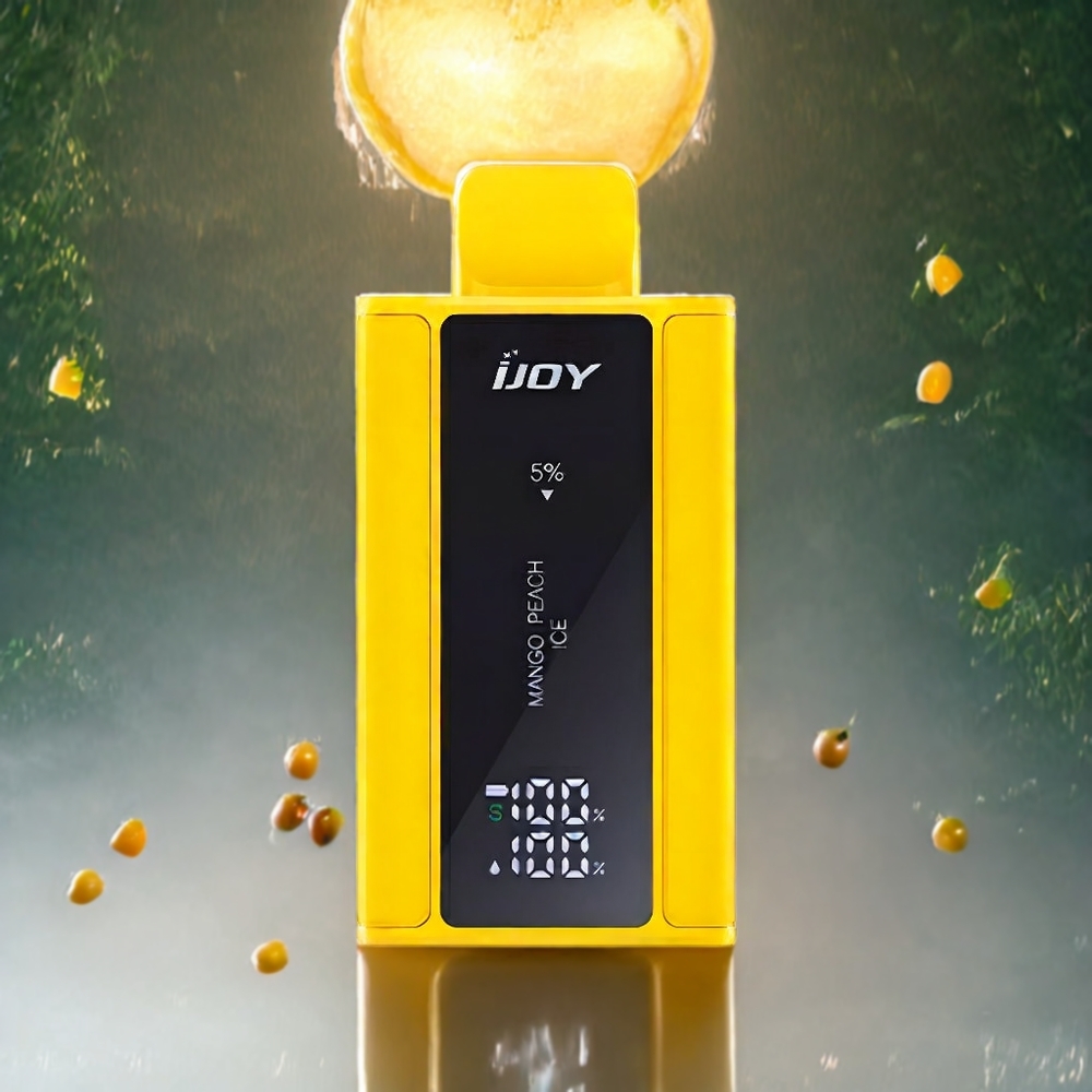 IJOY Captain 10000 Puffs Norge Engros Engangs vape Mango Peach Ice 18ml 5% Nikotin 650mAh Type-C Lading