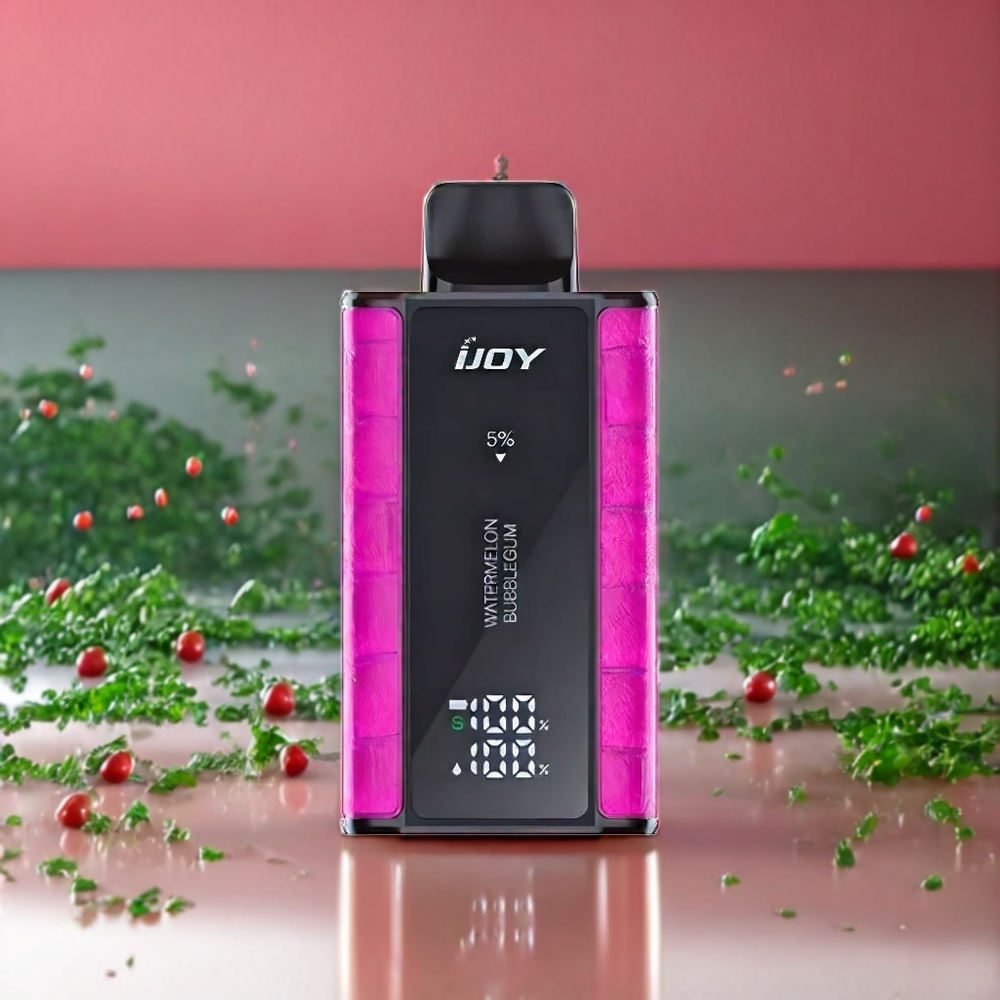 IJOY Captain 10000 Puffs Norge Engros Engangs vape Vannmelon Bubblegum 18ml 5% Nikotin 650mAh Type-C Lading