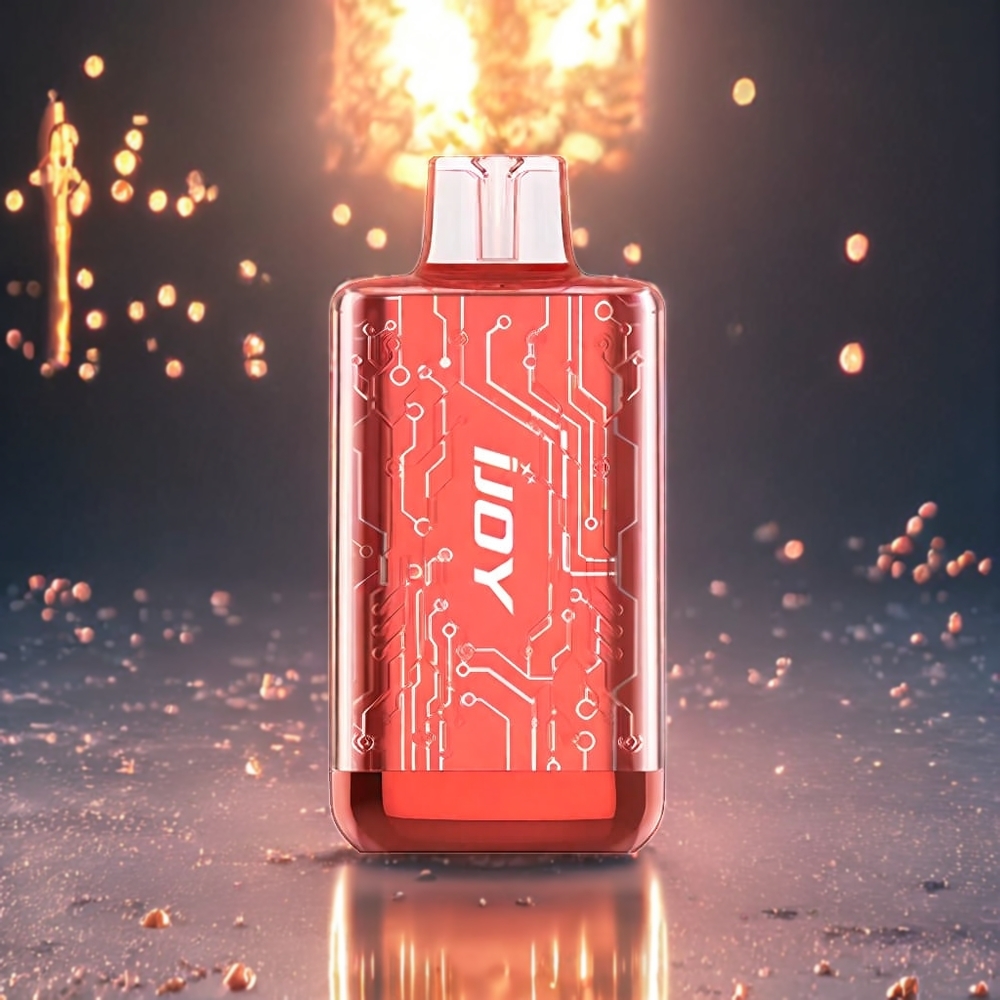 IJOY CYBER 5000 Puffs Engangs vape Peach Soda Norge engros – 13ml e-væske, 550mAh batteri, Type-C lading