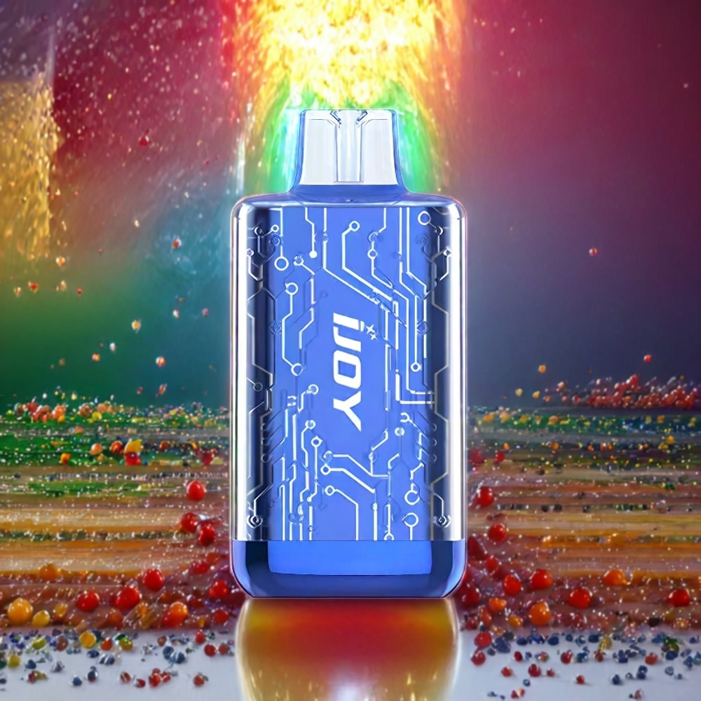 IJOY CYBER 5000 Puffs Engangs vape Rainbow Candy Norge engros med 13ml e-væske, 550mAh batteri og Type-C lading