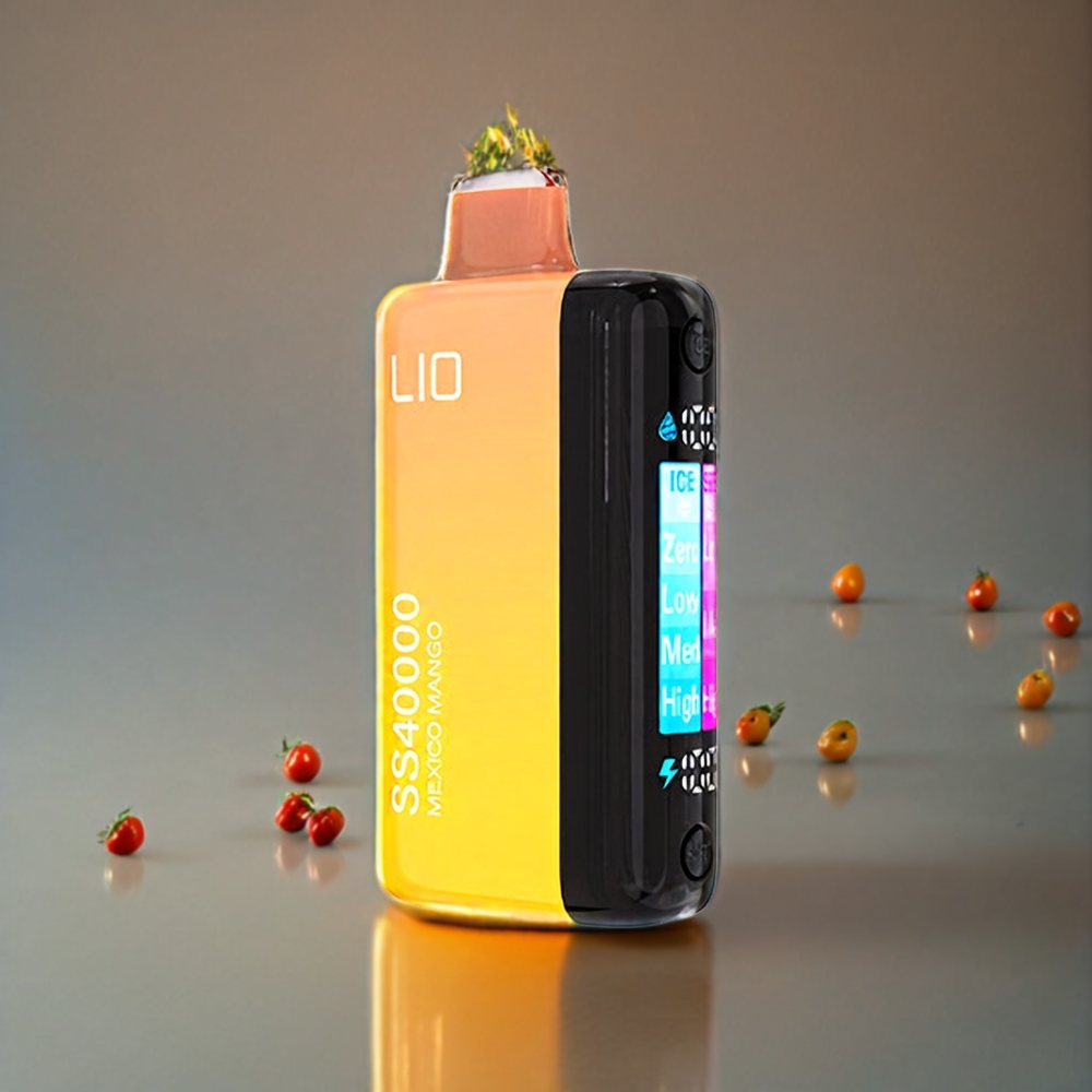 IJOY LIO SS40000 Engangs vape Norge Engros – 40000 Puffs, 22ML, 1100 mAh, TYPE-C – Mexico Mango