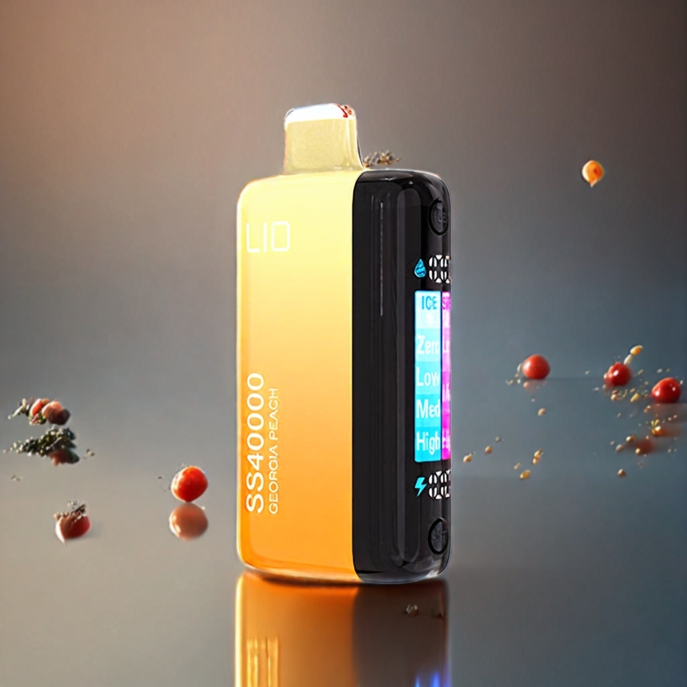 IJOY LIO SS40000 Engangs vape Norge Engros – Georgia Peach 40000 Puff, 22ML, 1100 mAh, TYPE-C