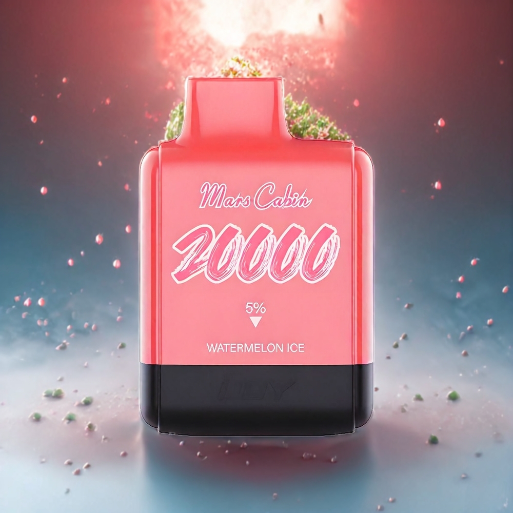 IJOY Mars Cabin 20000 Puffs Engangs vape Norge Engros – Vannmelon Is – 20ML, 0.5 Ohm Dual Mesh Coil, TYPE-C Lading