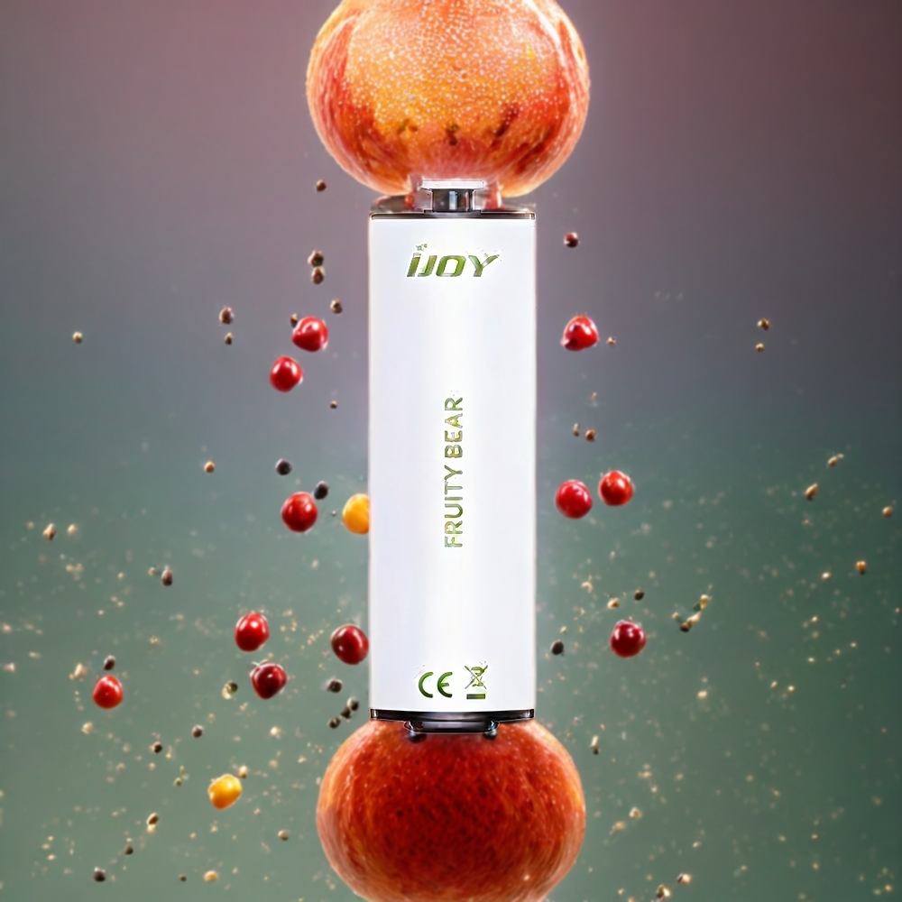 IJOY Mars Cabin 2800 Puffs Engangs Vape Hvit Norge Engros – 1.0 Ohm Mesh Coil, 2ML E-væske, 650 mAh Battery, TYPE-C Lading